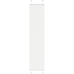 vidaXL Plisirana roleta bijela 40x200 cm širina tkanine 39,4 cm Cijene