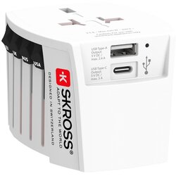 Skross 1.302962 Muv USB omrežni pretvornik + USB polnilec Cene