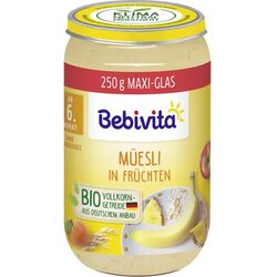Bebivita Bio otroška hrana - muesli s sadjem Cene
