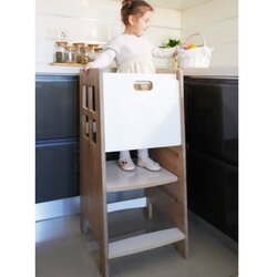 Hanah home Kule komoda s ladicama, hrast Cijene