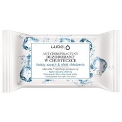 Luba Antiperspirant Wipes Fresh Scent and Cooling Effect dezodorant 15 kos Cene