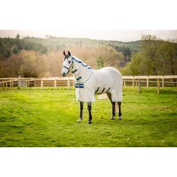 Horseware Ireland Pregrinjalo Amigo Bug Buster, Chalk/Navy & Blue Haze - 155 cm Cene