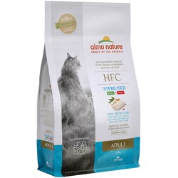 Almo Nature HFC Adult Sterilized s trsko - Varčno pakiranje: 2 x 1,2 kg Cene