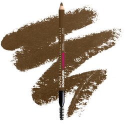 NYX Professional Makeup črtalo za obrvi - Powder Louder Brow Pencil - Soft Brown​ Cene