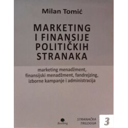 Beosing Milan Tomić - Marketing i finansije političkih stranaka Cene