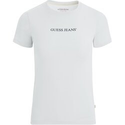 Guess Jeans Majica črna / bela Cene