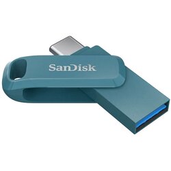 San Disk USB ključ Ultra Dual GO, 128 GB, moder Cene