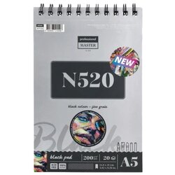 Professional master n black blok za crtanje sa spiralom - odaberite format n520 - 200g - 20 lista a5 ( 617124 ) Cene