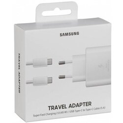 Samsung Punjač za mobitel, brzi, USB-C, 45W - EP-TA845XWEGWW, Bijeli Cijene