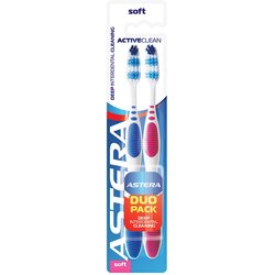 Astera Četkice za zube Active Clean Duo Soft Cene