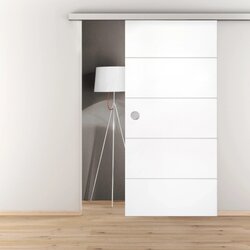 NOVADOORS lesena drsna vrata ontario bianco belo lakirana 93,5 x 205,8 cm Cene