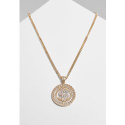 Urban Classics Dollar necklace - gold color Cene