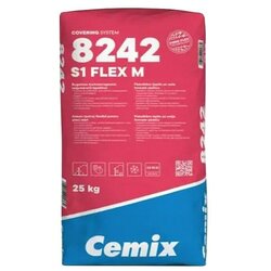 Cemix Ljepilo za pločice S1 FLEX M (25 kg, Siva) Cene