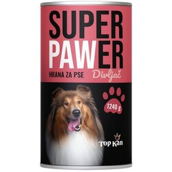 SUPER PAWER Hrana za pse MOKRA 1240 g DIVLJAČ Cene