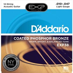 D'Addario EXP38 10-47 žice za 12-sterac Cene