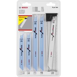 Bosch komplet listova za sabljastu pilu (područje primjene: drvo/metal/plastika, 6 -dij.) Cijene