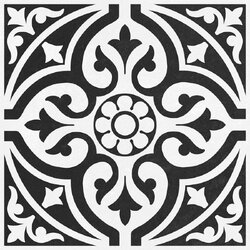 Eco Ceramic ronda black 45x45 Cene