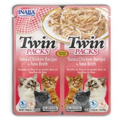 Inaba twin Packet za mačke - Piletina i tuna 12x80g Cene