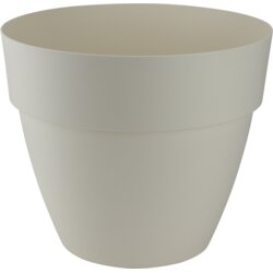 MegaPlast Jovanović saksija gardena lux Ø47 sa drenažnim podloškom vanila Cene