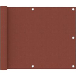vidaXL Balkonsko platno terakota 75x500 cm oksford blago, (20692987) Cene