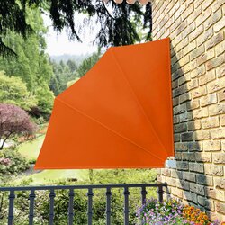 vidaXL sklopiva bočna tenda terakota 140 x 140 cm Cijene