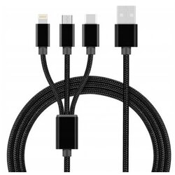 Msonic USB kabel Micro USB, TYPE-C USB, Lightning za polnjenje mobilnih naprav 3v1 2A 1m, (20442401) Cene