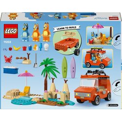 LEGO BLUEY Blueyjeva plaža in družinski izlet z avtom številka 11202 Cene