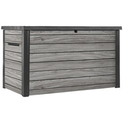 Škatle za shranjevanje, vrtne omare, vozički vrtni spremnik Deco deck box 870 L, Storm Grey Cene