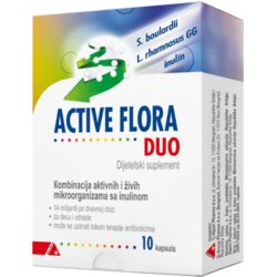 ALPEN PHARMA Active Flora Duo, 10 kapsula Cene