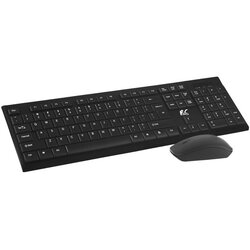 NanoRS Wireless Keyboard and Mouse Combo with Ergonomic Design – RS580 for Smooth and Efficient Use Cene