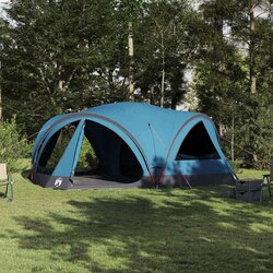  Obiteljski šator s krovom Plava i siva 460 x 430 x 214 cm Cijene