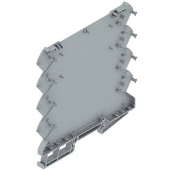 Weidmüller CH20M6 BP 4P-4P TGY LF 1 1293806 osnovni element kućišta za profilnu šinu zatvoreno, za montažu na din-letvu 6.1 x 110.7 plastika siva 50 St. Cene
