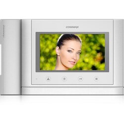 Commax CDV-70MHD bijeli - verzija 17-30Vdc - videofon 7", CVBS, sa slušnim aparatom, 2 ulaza Cene
