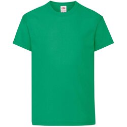 Fruit Of The Loom Green T-shirt for Children Original Cene