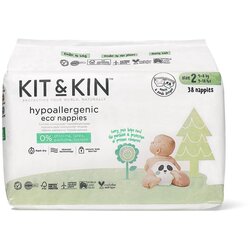 Kit & Kin pelene veličina 2 4-8 kg 40 kom Cene