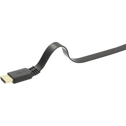 SpeaKa Professional HDMI Priključni kabel [1x Muški konektor HDMI - 1x Muški konektor HDMI] 5 m Crna Cene