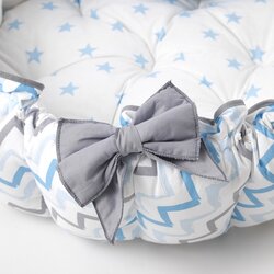 Belis soft baby podloga za igru white - blue Cene