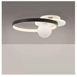 Brilliant LED prigušiva stropna svetiljka ATLANTA LED/24W/230V crna/bela Cene