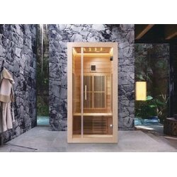  Sauna soba Nero – kanadski Hemlock – 1200x900x1900 za 2 osobe INFRARED 14738 Cene