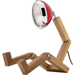 PIFFANY COPENHAGEN Piffany Mr. Wattson Original Table Lamp Flash red Cene