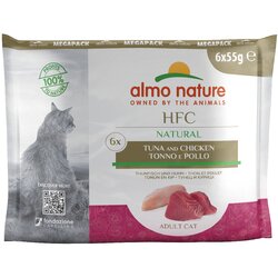 HFC Natural Pouch 6 x 55 g - Tuna i piletina Cene