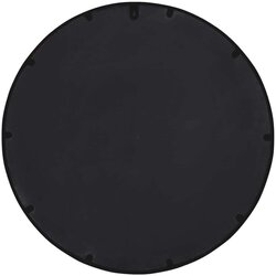 vidaXL Ogledalo črno 40x4 cm železno okroglo za notranjo uporabo Cene