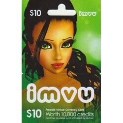 IMVU 10 USD Gift Card GLOBAL Cene