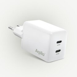 Aqiila Chargebird W2 GAN 45W USB-C + USB-A Kućni Punjač Bijeli Cene