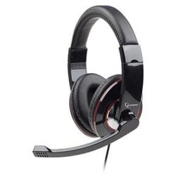 Gembird Slušalke z mikrofonom MHS-U-001, USB, črn sijaj Cene