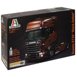 Italeri 3897 Scania R730 V8 Black Amber model kamiona za sastavljanje 1:24 Cene