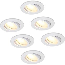 HCFEI 6x 82 mm vgradni LED reflektor - 3000 K Cene