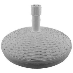 ProGarden Stalak za suncobran 30 l Rattan bijela Cene