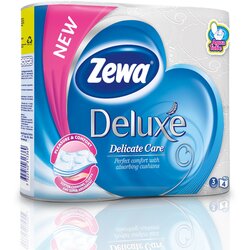 Zewa deluxe pure white troslojni toalet papir 4 komada Cene