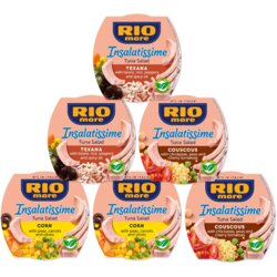 Rio Mare paket Insalatissime tuna salata sa 3 različita ukusa, 6 komada Cene